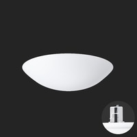 Koupelnová - OS TIT65543 TITAN V2 stropní/nástěnné plastové polovestavné svítidlo bílá IP44 4000 K 27W LED HF nouzové kombinované 3 h (původní kód OS 65543) - OSMONT