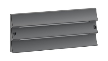 LED nástěnné svítidla - Nástěnná svítidla Hliníková průhledná PC E27 Socket IP54