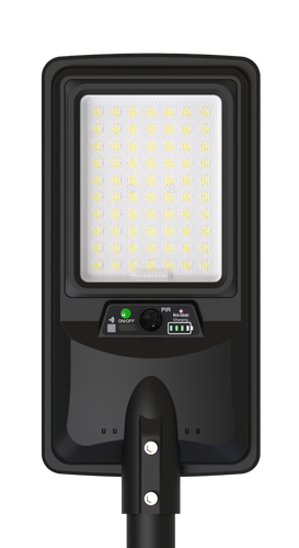 LED pouliční osvětlení - LED solární pouliční osvětlení IP65 + dálkové ovládání - foto 1