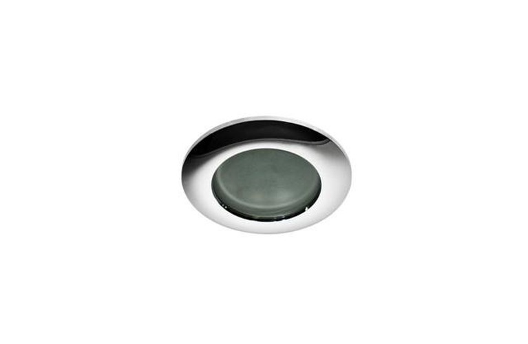 Koupelnová - AZZ AZ0808 Koupelnové stropní zápustné bodové svítidlo Azzardo Emilio chrome AZ0808 MR16/GU10 1x50W IP54 9cm chromové - AZZARDO - foto 1