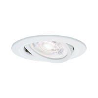 Koupelnová - P 92420 LED vestavné svítidlo Nova Plus GU10 Flat IP65 93mm 4,9W 230V stmívatelné 4000K bílá mat - PAULMANN