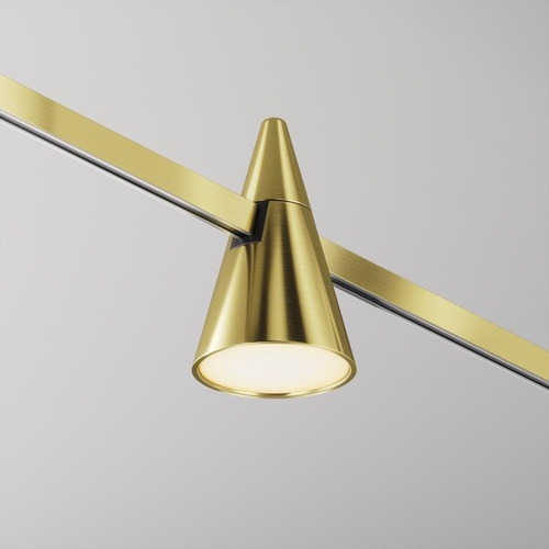 Lištové Magnetic Maytoni Flarity - M TR146-1-5W2.7K-BS-DE Svítidlo pro kolejnicový systém Keila 2700K 5W mosaz hliník teplá bílá Flarity - MAYTONI - foto 1