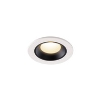 Kruhová - LA 1005526 NUMINOS® XS zápustné stropní svítidlo bílé/černé 3000 K 20° - BIG WHITE (SLV)