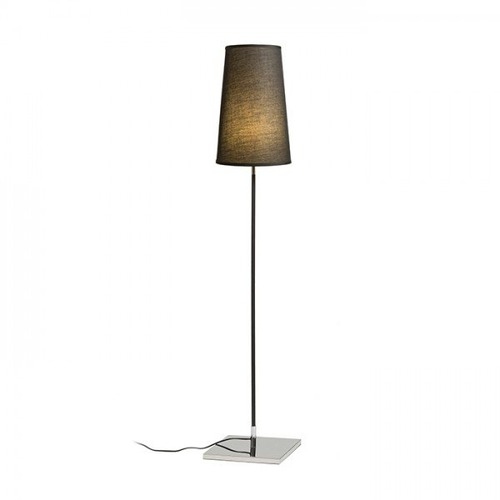 Stojací lampy - RED R12467 LULU stojanová černé stíidlo/noha černá chrom 230V E27 28W - RED - DESIGN RENDL - foto 1