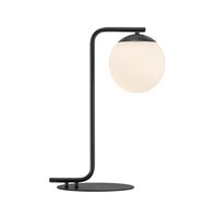 Stolní lampy dekorační - NOR 46635003 Stolní lampa Grant 1x40W E14 černá opál - NORDLUX