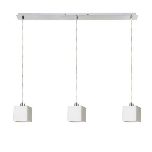 Vícečetná - RED R14022 DADOS III 80 závěsná opálové sklo/chrom 230V E27 3x11W - RED - DESIGN RENDL - foto 1