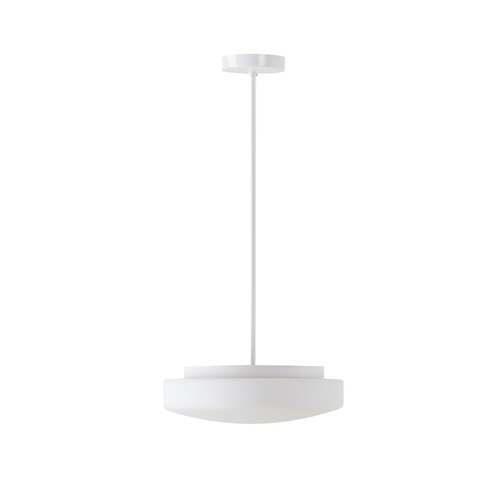 Kruhová - OS EDN61069 EDNA P3 závěsné skleněné svítidlo bílá IP40 3000 K 18W LED - OSMONT - foto 1