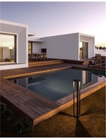 Sloupková - NV 9756800 Venkovní sloupkové svítidlo PAX černý hliník LED 9W 3000K 100-240V 108st. IP54 - NOVA LUCE