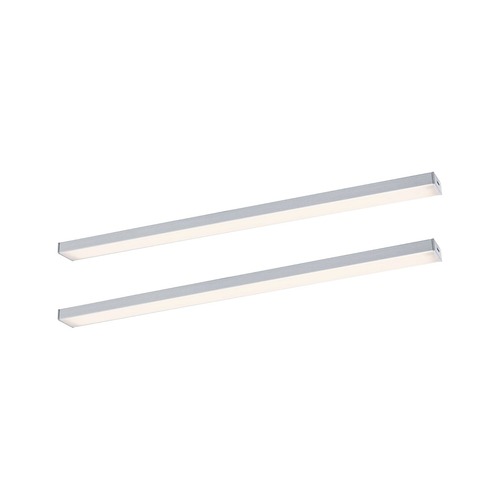 Přisazená - P 98612 LED podskříňkové svítidlo Inline 2x4W rozšiřovací sada 350x26mm 24V matný chrom - PAULMANN - foto 1