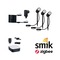 Plug &amp; Shine - P 5183 Plug &amp; Shine startovací sada Smart Home smik Gateway + LED bodové zahradní světlo Pike základní sada RGBW+ - PAULMANN