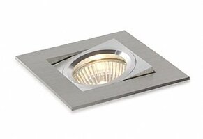 Hranatá - BPM 3000LED2.D40.3K Vestavné svítidlo Aluminio Plata, kartáč.hliník 7W LED 3000K 500lm 230V - BPM