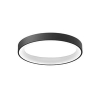 Kruhová - AZZ AZ3446 LED Stropní přisazené svítidlo Azzardo Sovana Top 80 CCT black Dimm AZ3446 80W 4000lm 2700-6500K IP20 78cm stmívatelné černé - AZZARDO