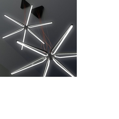 Dekorativní - CGT SE2C6013R-1400R0 Závěsné svítidlo Sentinel 140cm (SE2C6013R-1400R00AG) LED 84W 14400lm 4000K barevné opředené vodiče, nestmívatelné - CGT - foto 1