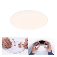 Koupelnová - P 79946 VariFit LED vestavné svítidlo Veluna Edge IP44 kruhové 200mm 3000K bílá stmívatelné - PAULMANN