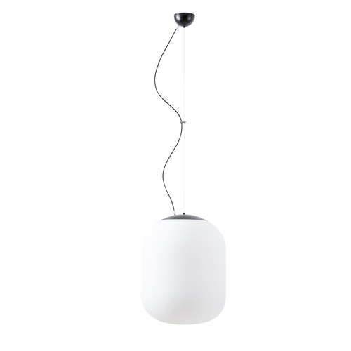 Koule - OS TAN67328 TANIA L2 závěsné skleněné svítidlo černá / bílá IP40 3000 K 41W LED DALI (původní kód OS 67328) - OSMONT - foto 1