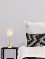 Stolní lampy dekorační - NV 9695210 Stolní lampa BRILLANTE zlatý hliník a akryl LED 8.8W 230V 3200K IP20 - NOVA LUCE