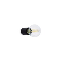 Dekorativní - FARO 62151 TEN 70 nástěnná lampa, černá - FARO