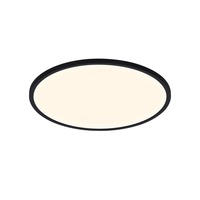 Kruhová - NOR 2015116103 Stropní svítidlo Oja 42 IP54 BATH 3000K/4000K 19W LED černá - NORDLUX