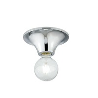 Dekorativní - FAN I-VESEVUS-PL18 CR Stropní svítidlo VESEVUS chrom, 1xE27, 18 x 18 x 8 cm - FANEUROPE