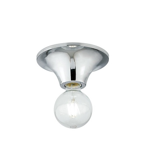 Dekorativní - FAN I-VESEVUS-PL18 CR Stropní svítidlo VESEVUS chrom, 1xE27, 18 x 18 x 8 cm - FANEUROPE - foto 1