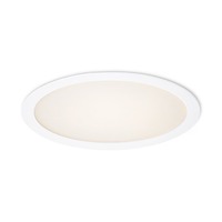 Kruhová - RED R11748 SLENDER R 30 zápustná bílá 230V LED 24W 3000K+ napáječ - RED - DESIGN RENDL