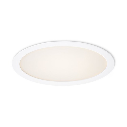 Kruhová - RED R11748 SLENDER R 30 zápustná bílá 230V LED 24W 3000K+ napáječ - RED - DESIGN RENDL - foto 1