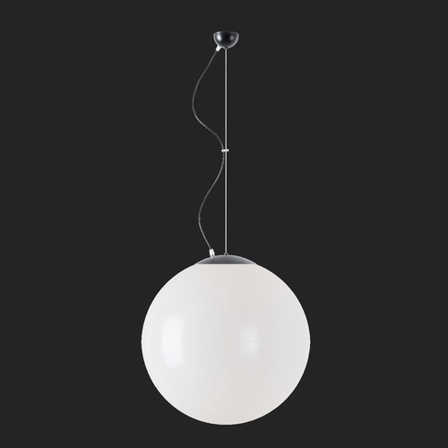 Koule - OS ISI61425 ISIS L4 závěsné plastové svítidlo černá / bílá IP40 3000 K 41W LED DALI (původní kód OS 61425) - OSMONT - foto 1