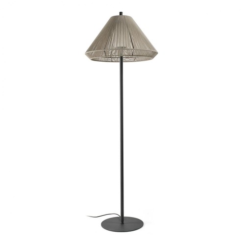 Sloupková - FARO 71569-09 SAIGON OUT 1950 C70 stojací lampa, šedá/béžová - FARO - foto 1