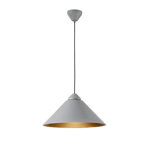 Dekorativní - FAN I-BIGBANG-S-GR Závěsné svítidlo BigBang, šedé/zlaté, 1 x E27, 49 x 183,5 cm - FANEUROPE - foto 1