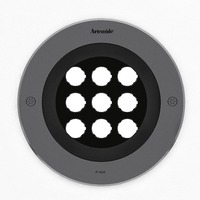 Zapuštěná - AR T40014ELPTW00 Ego 220 Flat pochozí ocel EL  3000K kruh - ARTEMIDE