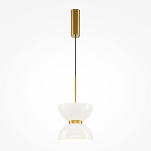 Dekorativní - M MOD178PL-L11G3K Závěsné svítidlo Kyoto 3000K 11W teplá bílá 1300lm zlatá kov - MAYTONI - foto 1