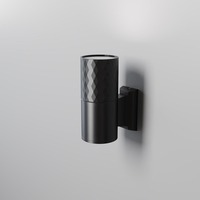 Nástěnná - M O583WL-01B Nástěnné svítidlo Bowery GU10 50W černý hliník IP54 - MAYTONI