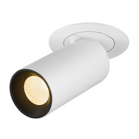 Kruhová - LA 1006948 NUMINOS® PROJECTOR S stropní zápustné svítidlo, 3000 K, 20°, válcové, bílé/černé - BIG WHITE (SLV)