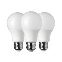 E27 - LED BULB E27 A60 8.5W 806LM 220-240V - 3 ks/balení