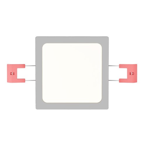 Hranatá - RED R12166 SLENDER SLIM SQ 9 zápustná černý chrom 230V LED 8W 3000K - RED - DESIGN RENDL - foto 1