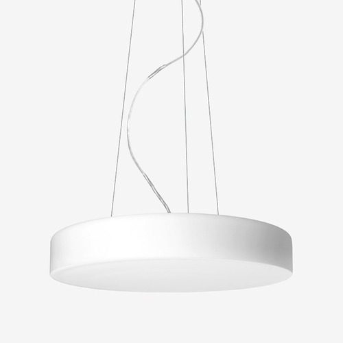 Kruhová - LU ZL3.K2.Z415.46 Závěsné svítidlo ZERO 30,3W LED 4000K sklo šedá opál ZL3.K2.Z415 - LUCIS - foto 1