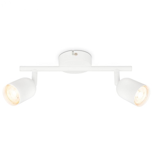 Bodová - BRILO 2145026 BRILONER Bodové svítidlo Spot, 27,5 cm, 2x GU10, max. 9W, bílé 2145026 - foto 1