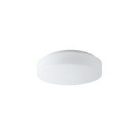 Kruhová - OS EDN71283 EDNA 2 stropní/nástěnné skleněné svítidlo bílá IP43 3000/4000 K 15W LED - OSMONT