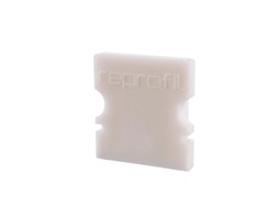 Krytky pro Al profily - IMPR 978040 Koncovka P-AU-02-08 bílá 14 mm 2 ks - LIGHT IMPRESSIONS