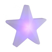 Stolní lampy dekorační - LD 19291-16 LED bateriové svítidlo AKKU-STAR, bílá, velké, venkovní IP44, nabíjecí přes USB, RGB/6000K - JUST LIGHT