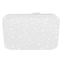 Hranatá - BRILO 3389-016 LED stropní svítidlo hvězdné nebe, 22 cm, 8 W, bílé - BRILO