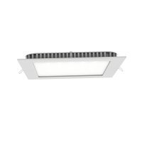 Hranatá - RED R10469 SLENDER čtvercová zápustná stříbrnošedá 230V/350mA LED 18W 3000K - RED - DESIGN RENDL