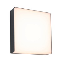 Nástěnná - P 94840 LED venkovní nástěnné svítidlo Azalena pohybové čidlo HF senzor IP44 250x97mm 3000K 8,5W 230V antracit umělá hmota/hliník - PAULMANN