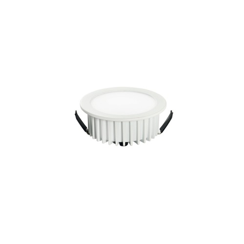 Kruhová - FAN INC-FUSION-5W BCO Zápustné svítidlo LED Fusion, bílá, hliník, 5 W, 400 lm, 4000 K, 7 x 7 x 3,2 cm - FANEUROPE - foto 1