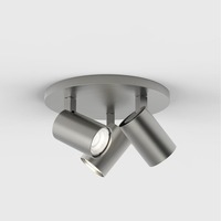Bodová - AST 1286012 Bodové svítidlo Ascoli Triple Round 3x50W GU10 matný nikl - ASTRO Lighting