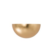 Nepřímé osvětlení - FAN I-MORITZ-S-ORO-AP Nástěnné svítidlo Moritz, zlaté, 1 x E27, 25 x 12,5 x 12,5 cm - FANEUROPE