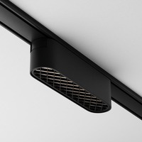 Lištové Magnetic Maytoni Radity - M TR084-1-6W3K-B Svítidlo pro kolejnicový systém Basis Grid 3000K 6W teplá bílá 90lm černý hliník Radity - MAYTONI