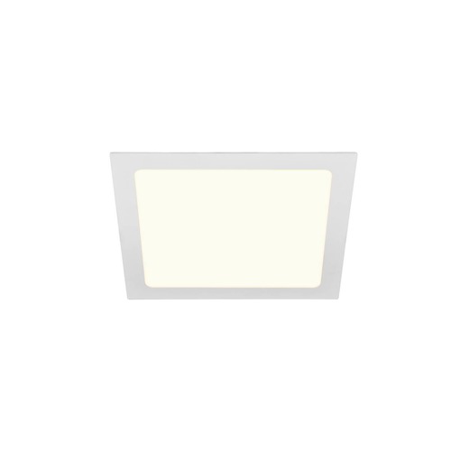 Hranatá - LA 1004699 SENSER 24 DL vnitřní LED stropní zápustné svítidlo hranaté bílé, 4000 K - BIG WHITE (SLV) - foto 1