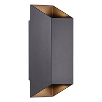 Nástěnná - NOR 2218221003 Nico Square 22 venkovní nástěnné svítidlo černá - NORDLUX