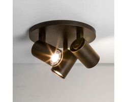 Bodová - AST 1286005 Spotové svítidlo Ascoli Triple Round bronz 3x50W GU10 (STARÝ KÓD: AST 6146 ) - ASTRO Lighting